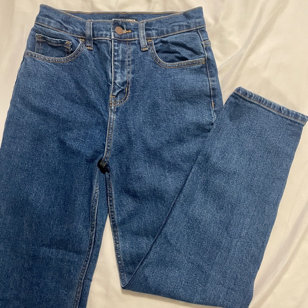 High-waisted Mom Jeans